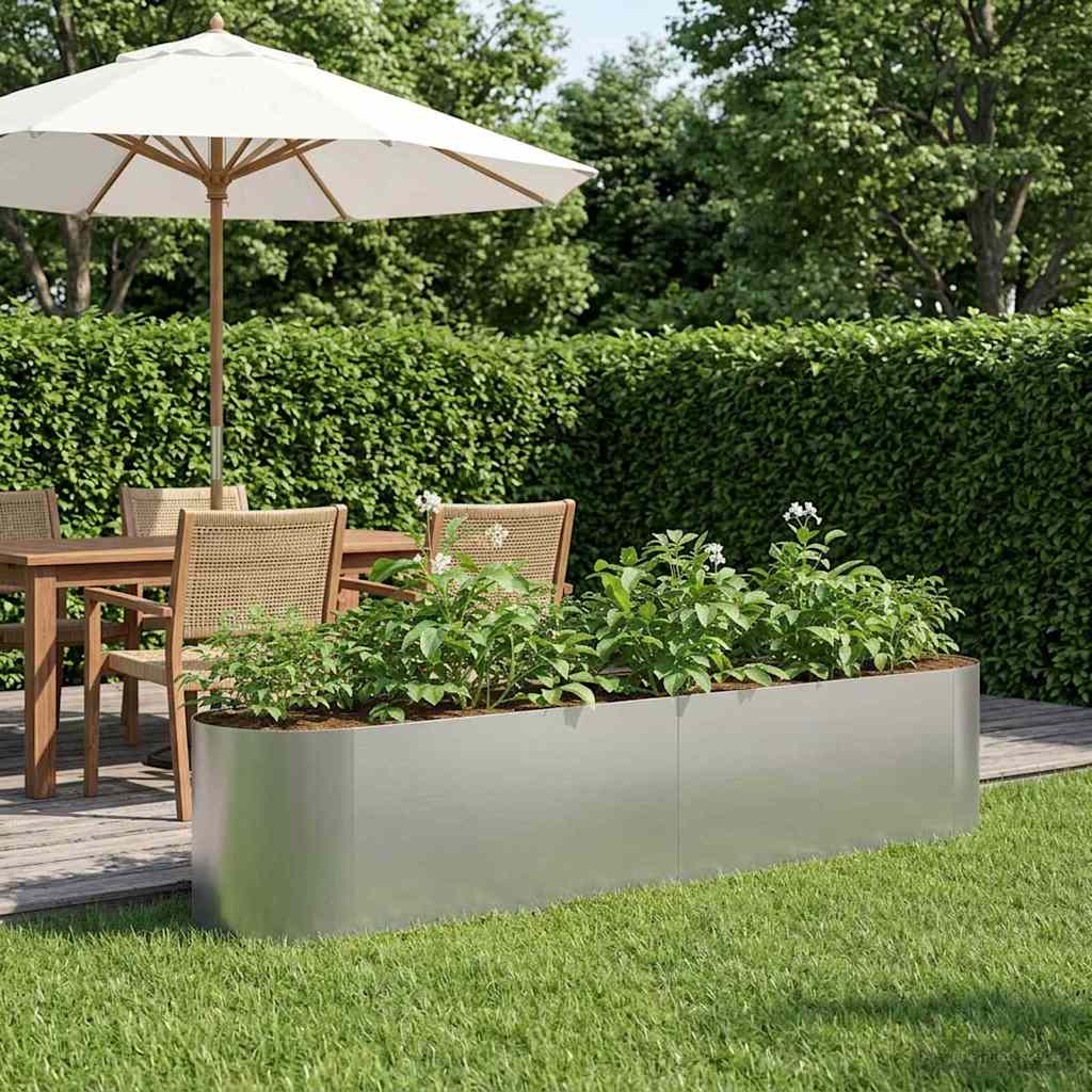Hochbeet Im Garten 120 X 40 X 40 Cm Stahl