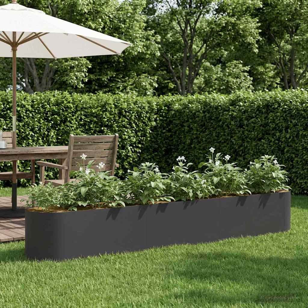 Hochbeet Im Garten 120 X 40 X 40 Cm Stahl