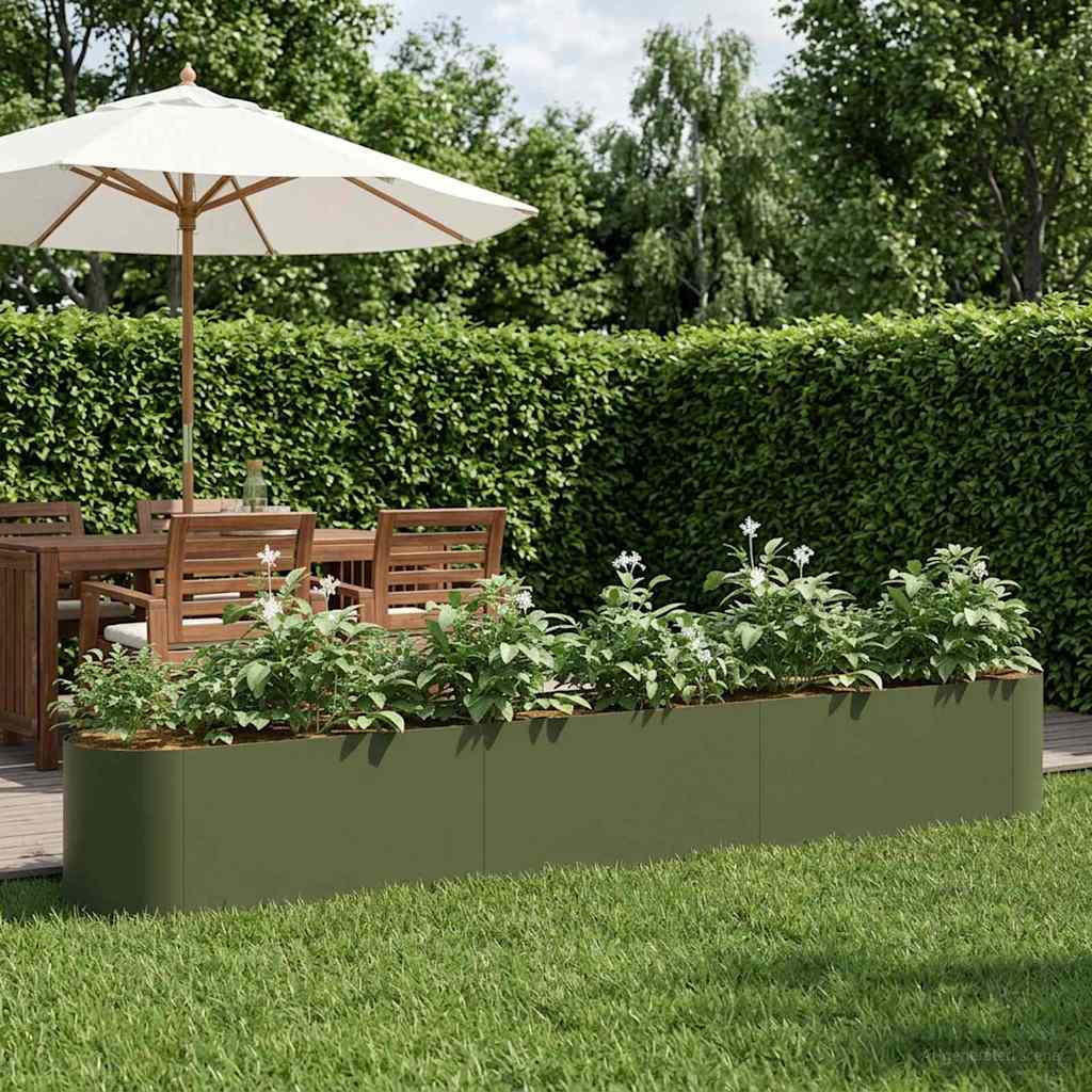Hochbeet Im Garten 120 X 40 X 40 Cm Stahl