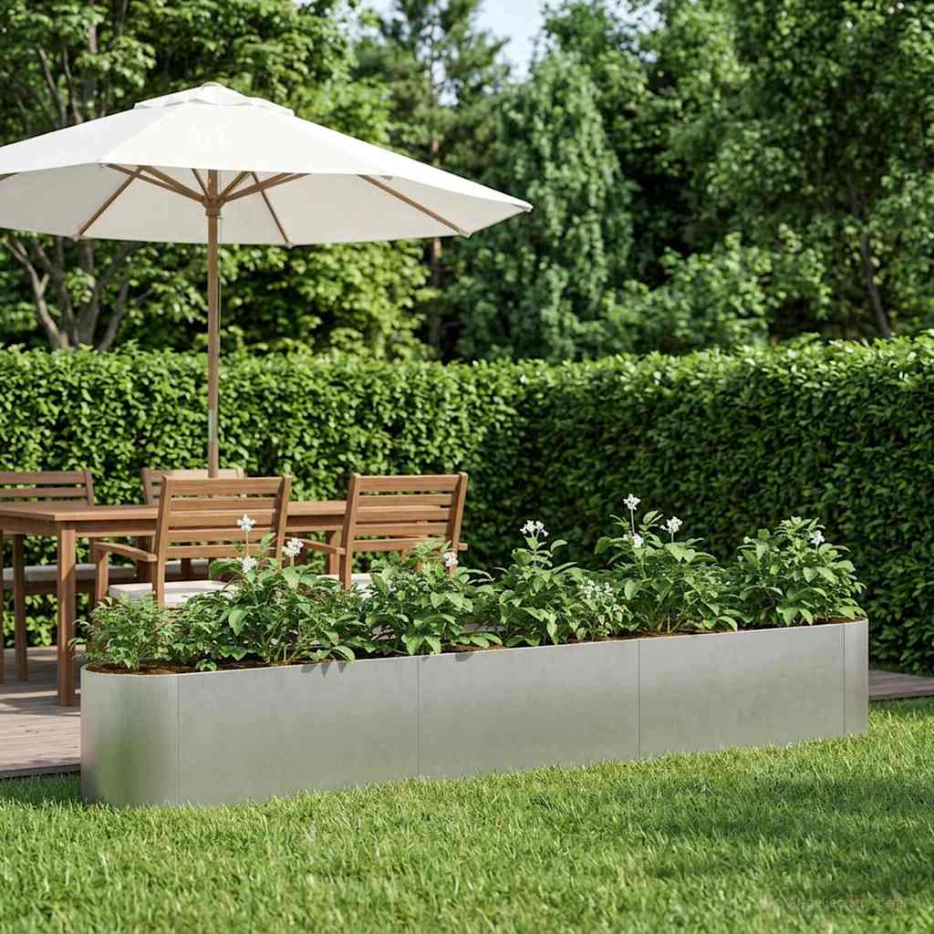 Hochbeet Im Garten 120 X 40 X 40 Cm Stahl