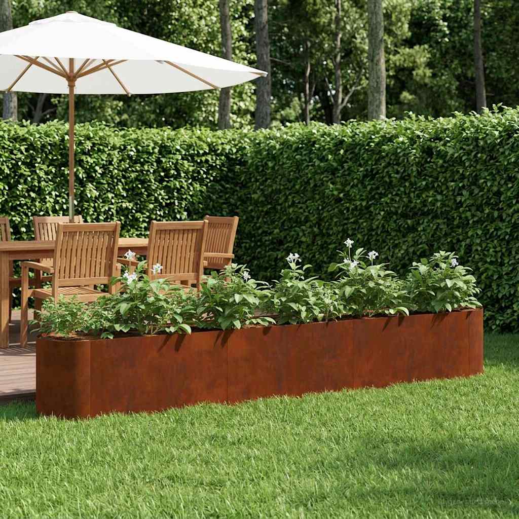 Hochbeet Im Garten 120 X 40 X 40 Cm Stahl