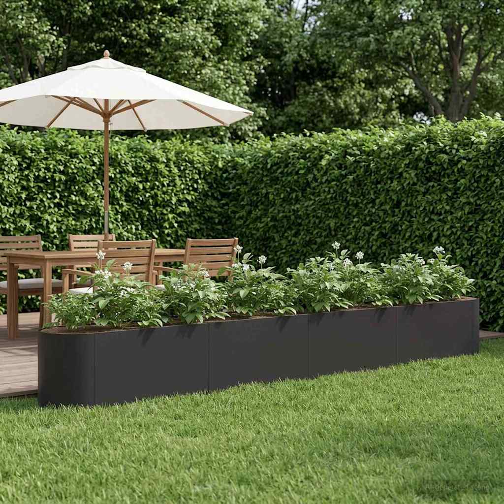 Hochbeet Im Garten 120 X 40 X 40 Cm Stahl