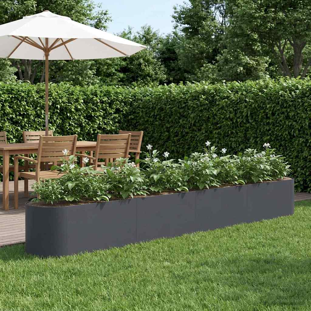 Hochbeet Im Garten 120 X 40 X 40 Cm Stahl