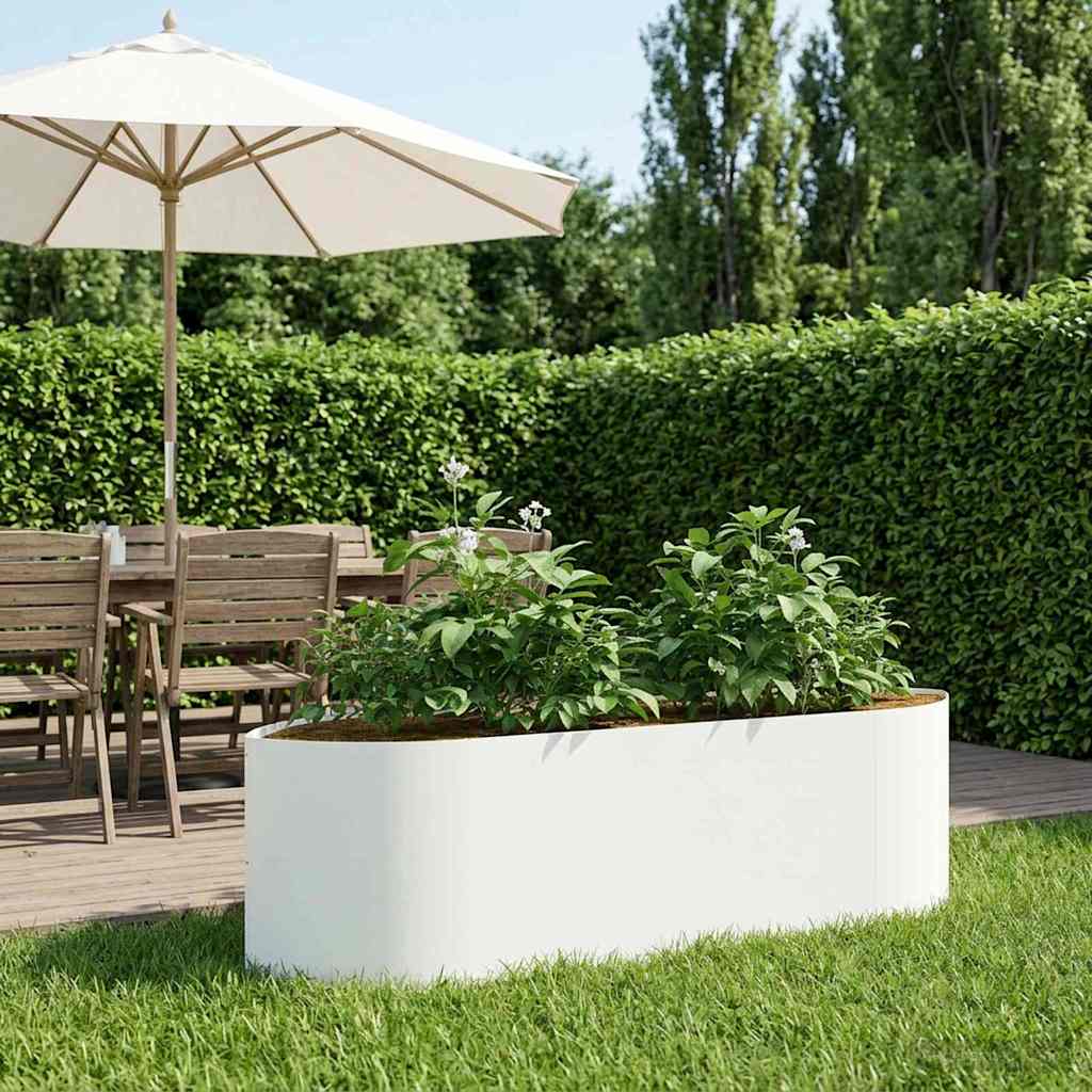 Hochbeet Im Garten 140 X 40 X 40 Cm Stahl