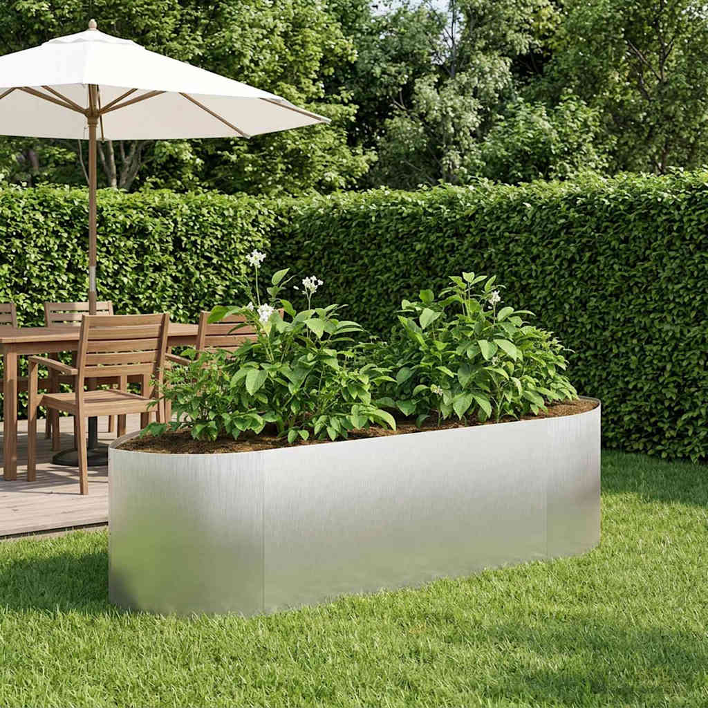 Hochbeet Im Garten 140 X 40 X 40 Cm Stahl