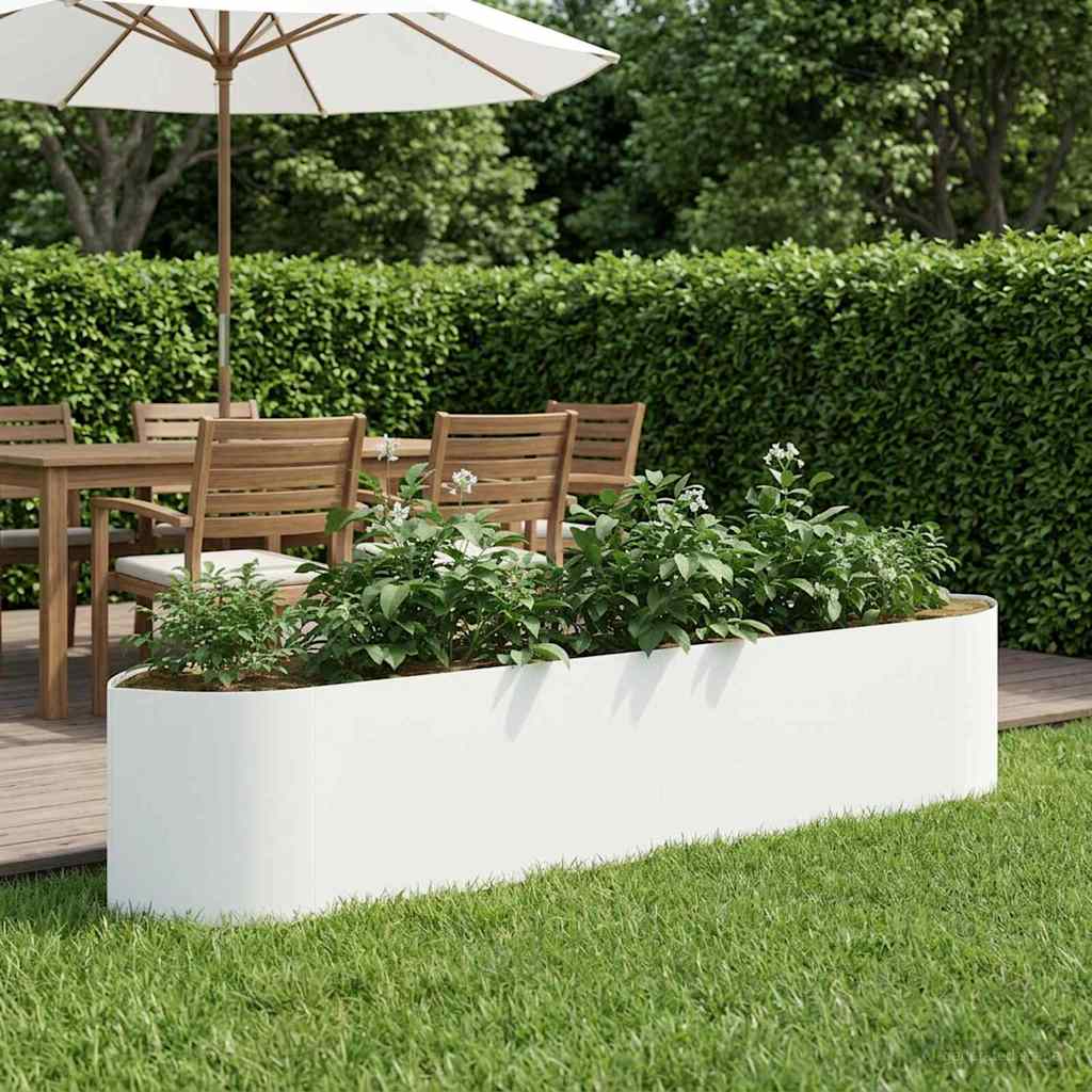 Hochbeet Im Garten 140 X 40 X 40 Cm Stahl