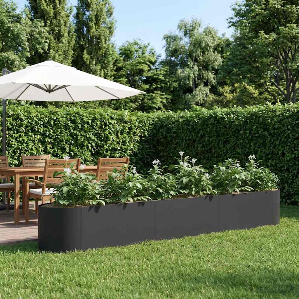 Hochbeet Im Garten 140 X 40 X 40 Cm Stahl