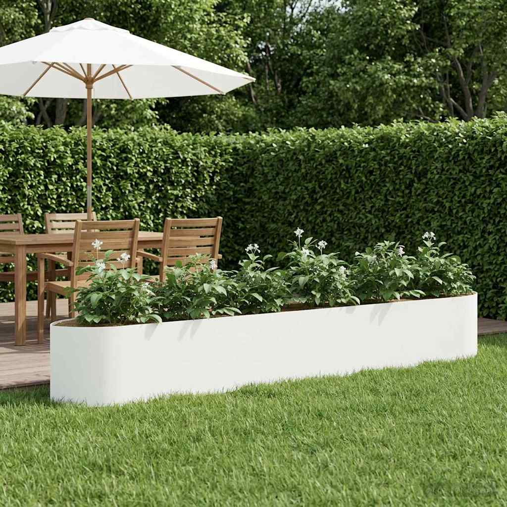 Hochbeet Im Garten 140 X 40 X 40 Cm Stahl