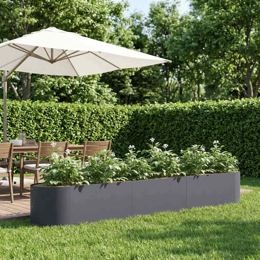 Hochbeet Im Garten 140 X 40 X 40 Cm Stahl