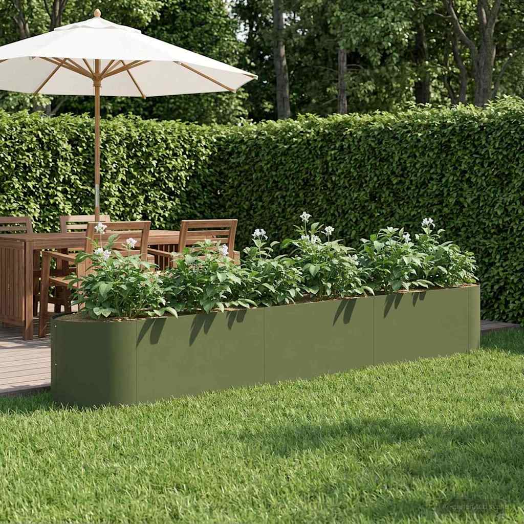 Hochbeet Im Garten 140 X 40 X 40 Cm Stahl