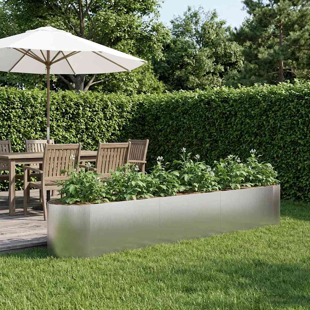 Hochbeet Im Garten 140 X 40 X 40 Cm Stahl