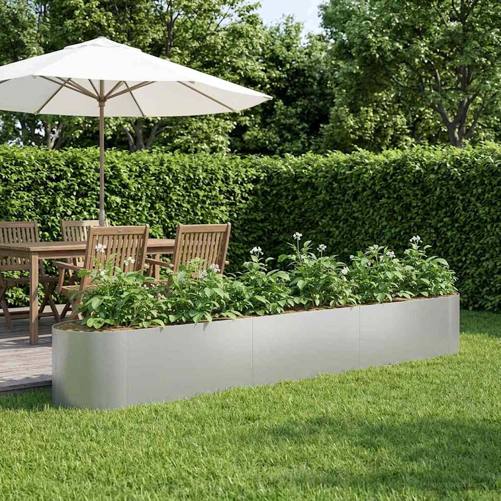 Hochbeet Im Garten 140 X 40 X 40 Cm Stahl
