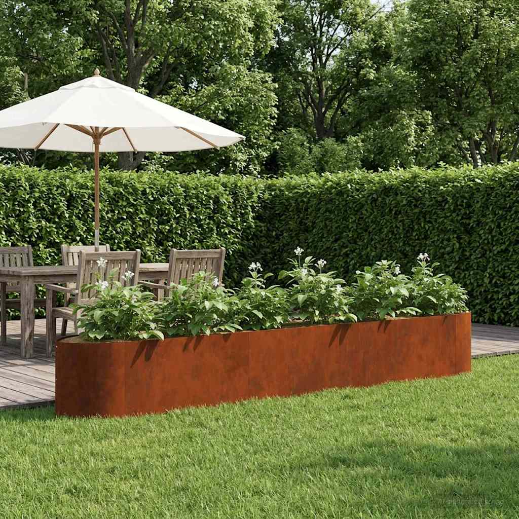 Hochbeet Im Garten 140 X 40 X 40 Cm Stahl