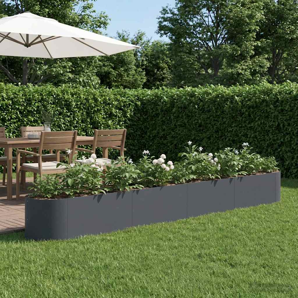 Hochbeet Im Garten 140 X 40 X 40 Cm Stahl
