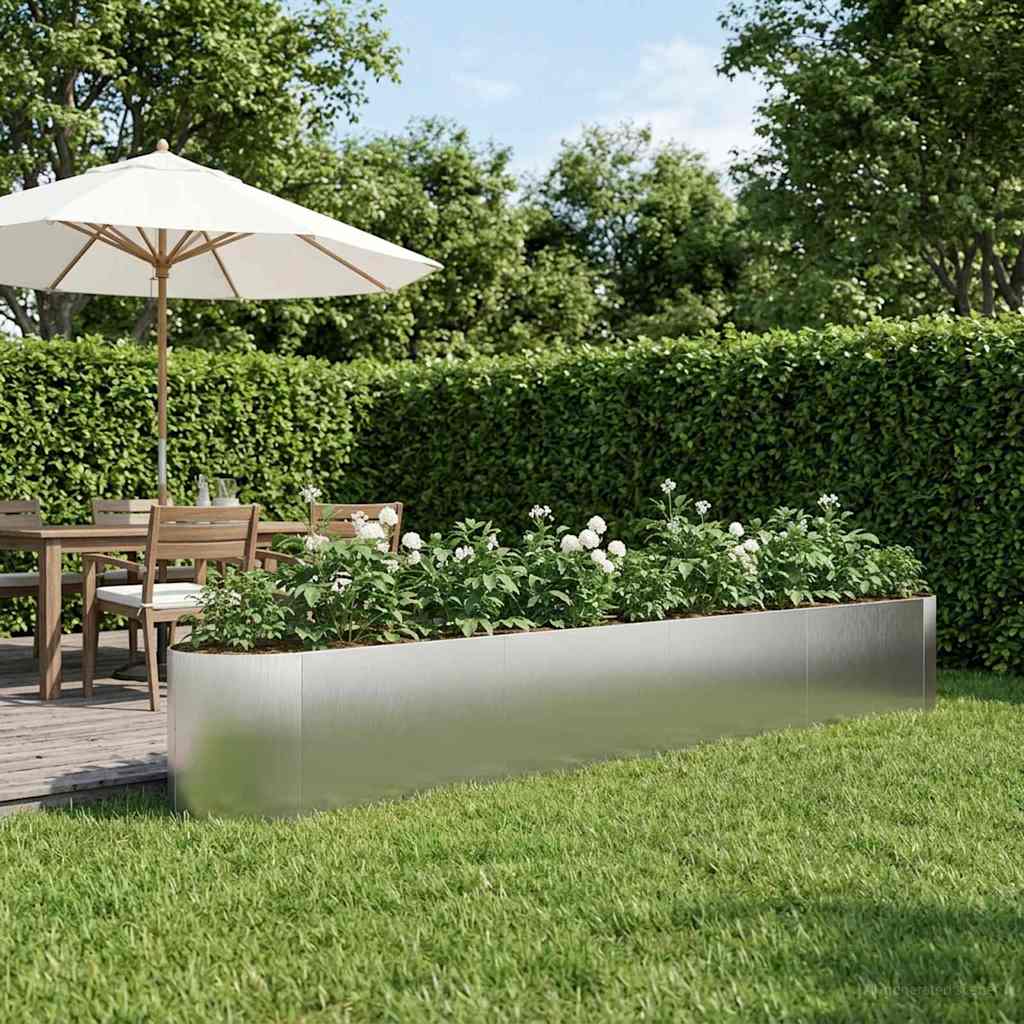 Hochbeet Im Garten 140 X 40 X 40 Cm Stahl