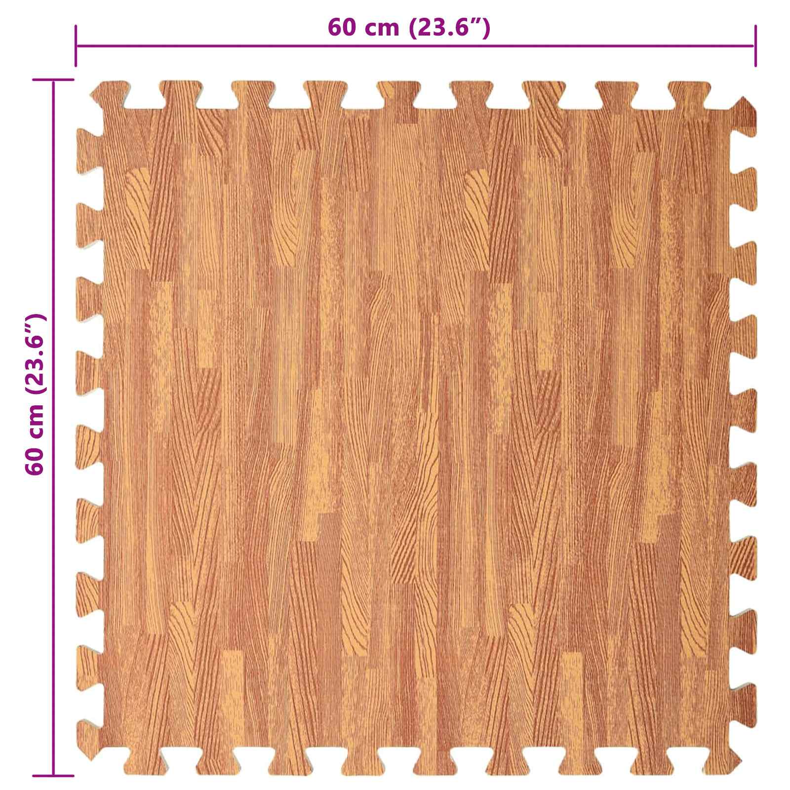 Pool Bodenteppich 6 Pcs 4,32 ㎡ Eva-Schaum