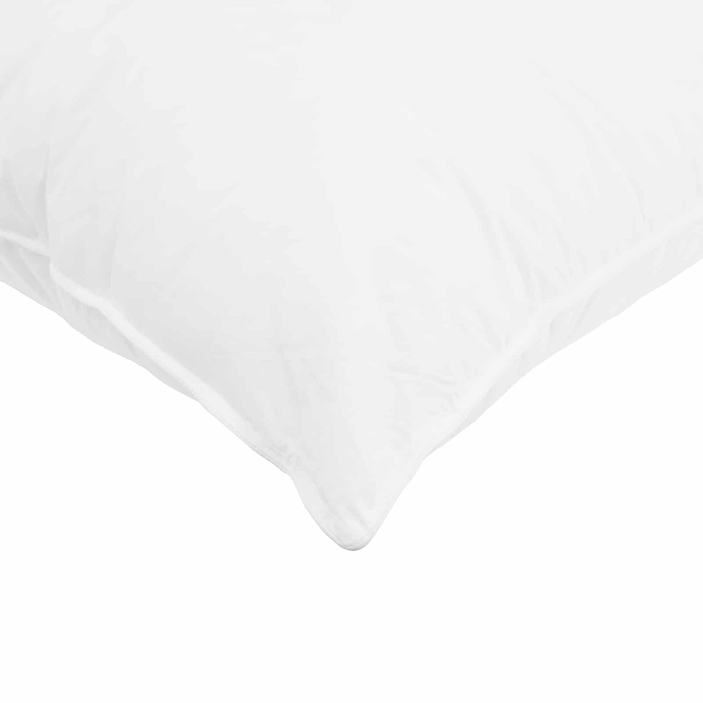 Bettwäsche-Set Weiß 135 X 200 Cm Baumwolle, Bambus, Polyester