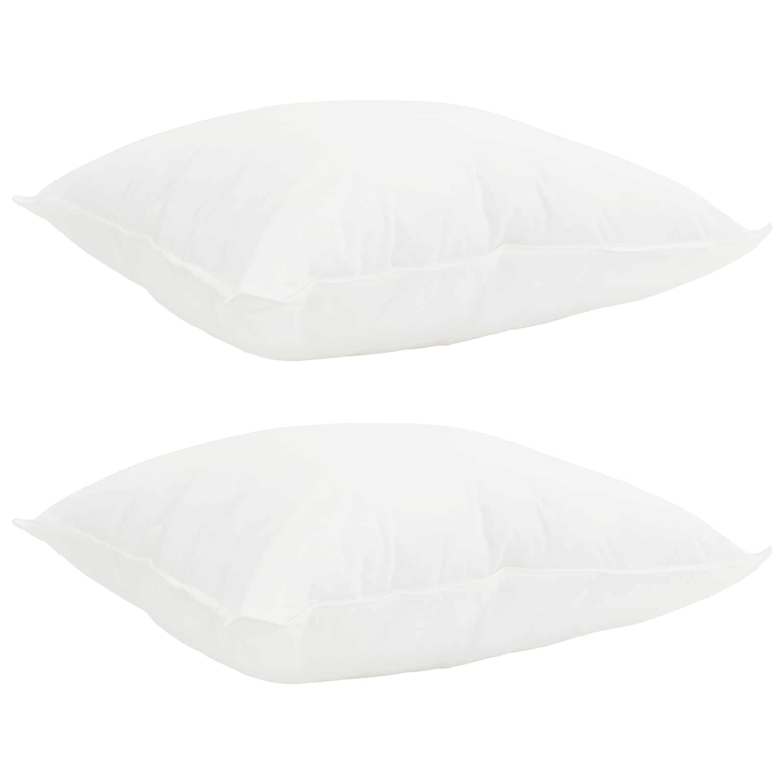 Bettwäsche-Set Weiß Baumwolle, Bambus, Polyester