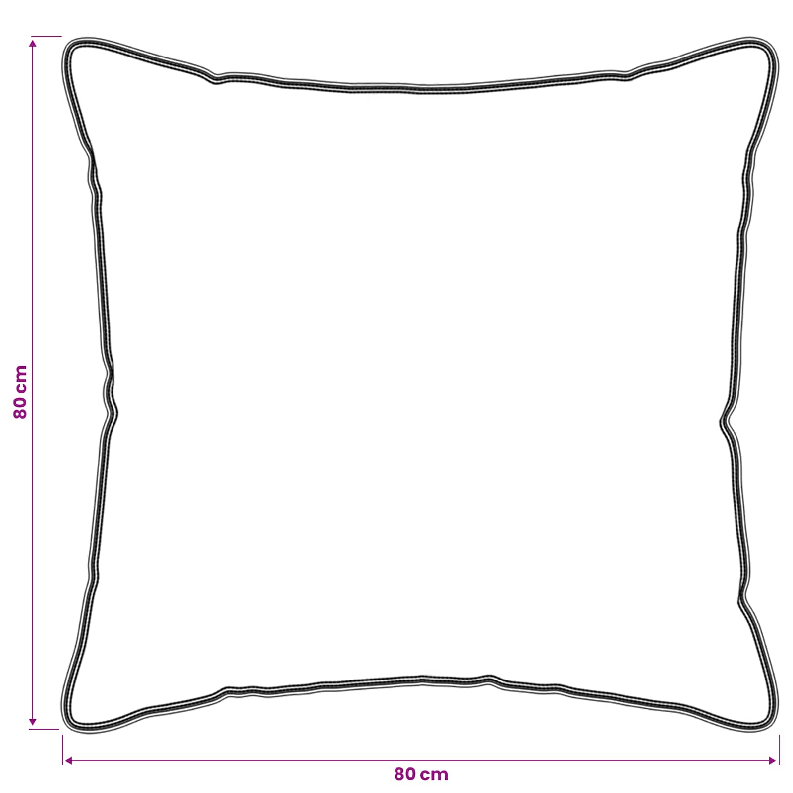 Bettwäsche-Set Mit Kissen Weiß 140 X 220 Cm Polyester, Bambus