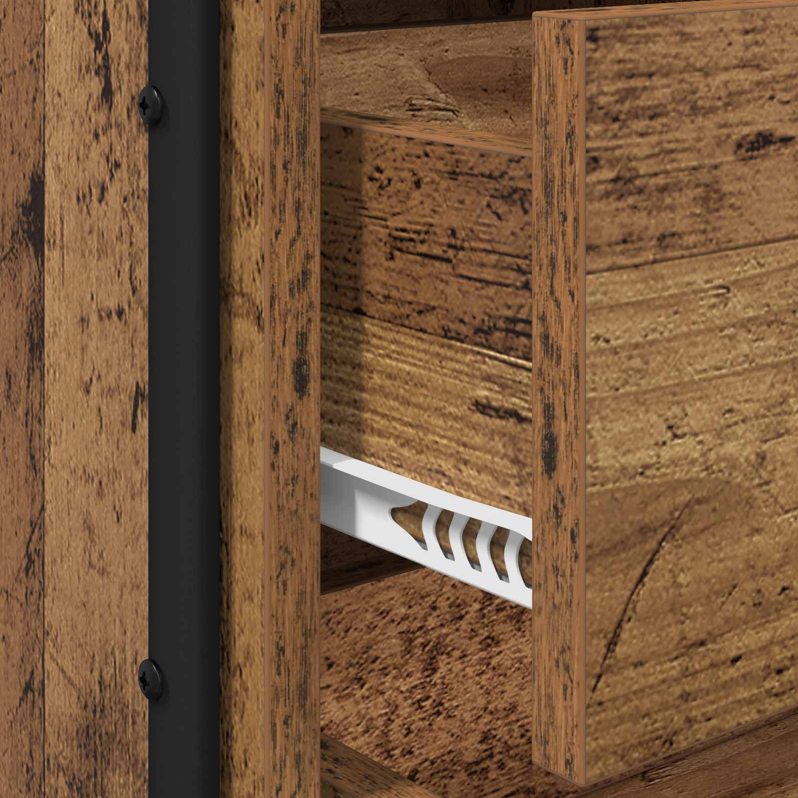 Nachttisch 2 Stk. Holzwerkstoff