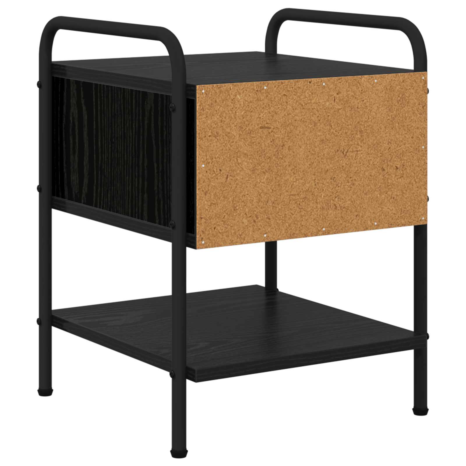 Nachttisch 2 Stk. Schwarze Eiche 35 X 36,5 X 47 Cm