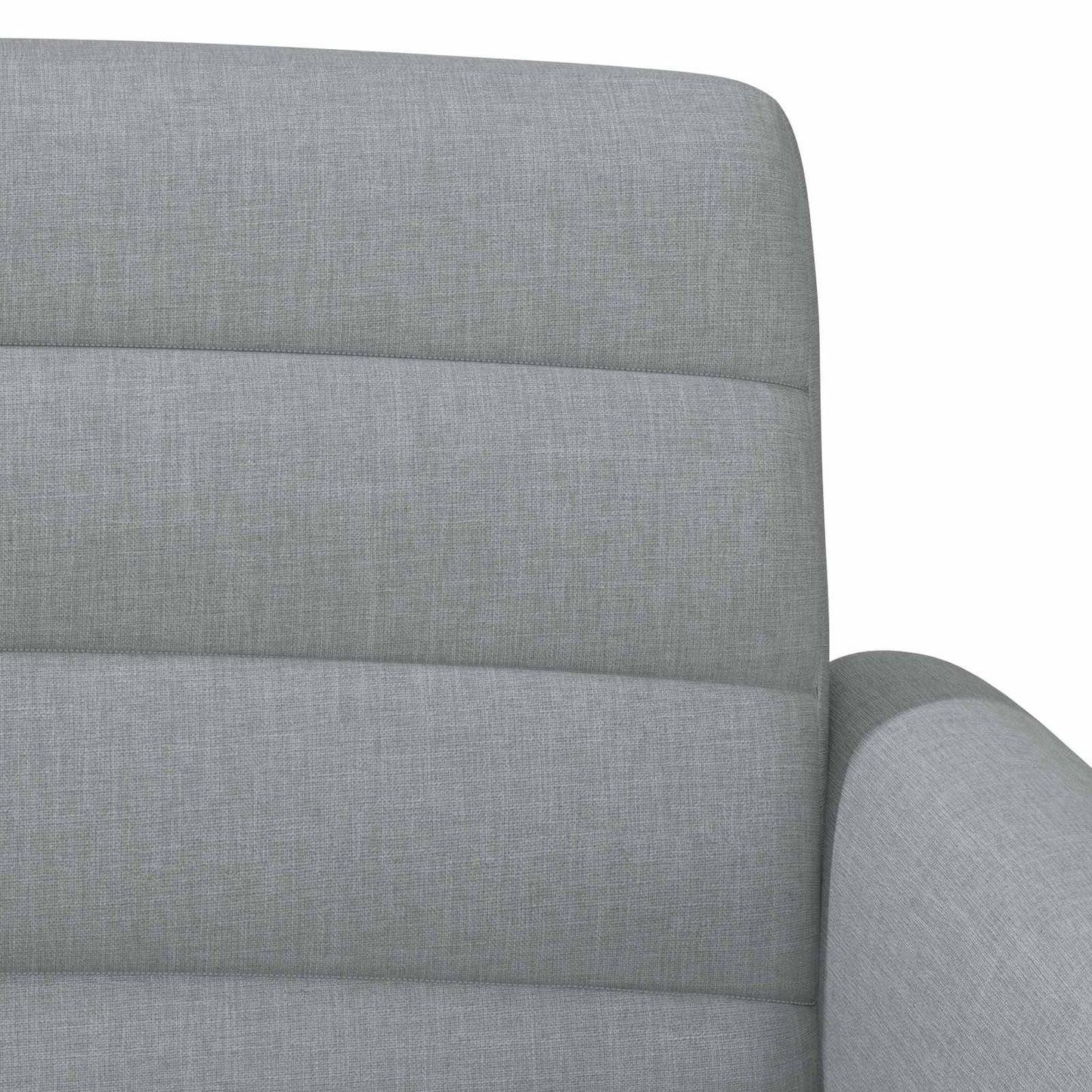 Zweisitzer Mit Knopfheftung Hellgrau 116 X 67 X 80 Cm Stoff