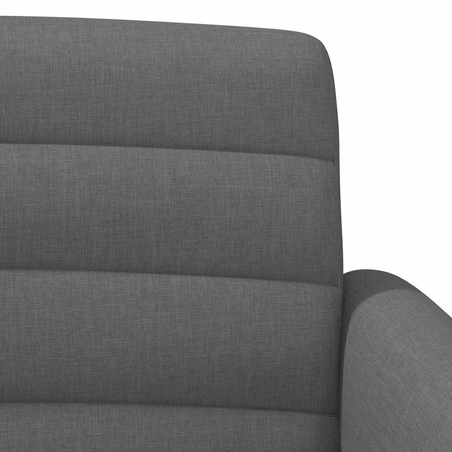 Zweisitzer Mit Knopfheftung Dunkelgrau 116 X 67 X 80 Cm Stoff