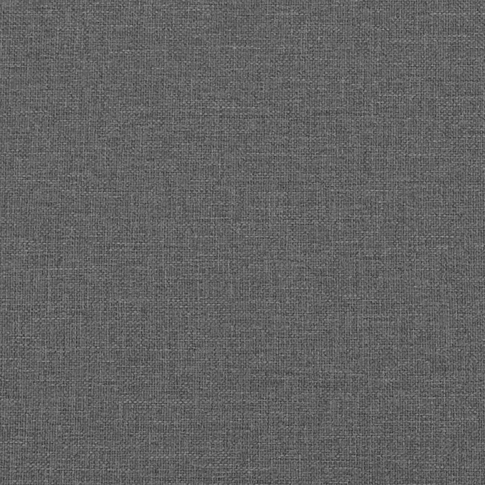 Zweisitzer Mit Knopfheftung Dunkelgrau 116 X 67 X 80 Cm Stoff