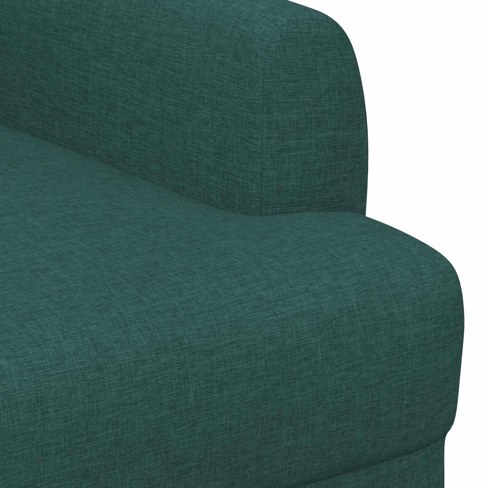 Zweisitzer Mit Knopfheftung Dunkelgrün 116 X 67 X 80 Cm Stoff