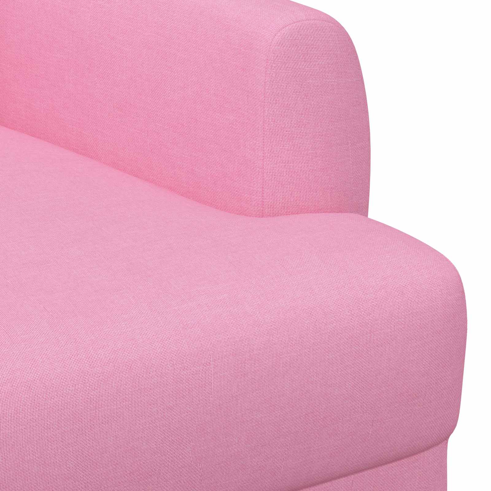 Zweisitzer Mit Knopfheftung Rosa 116 X 67 X 80 Cm Stoff