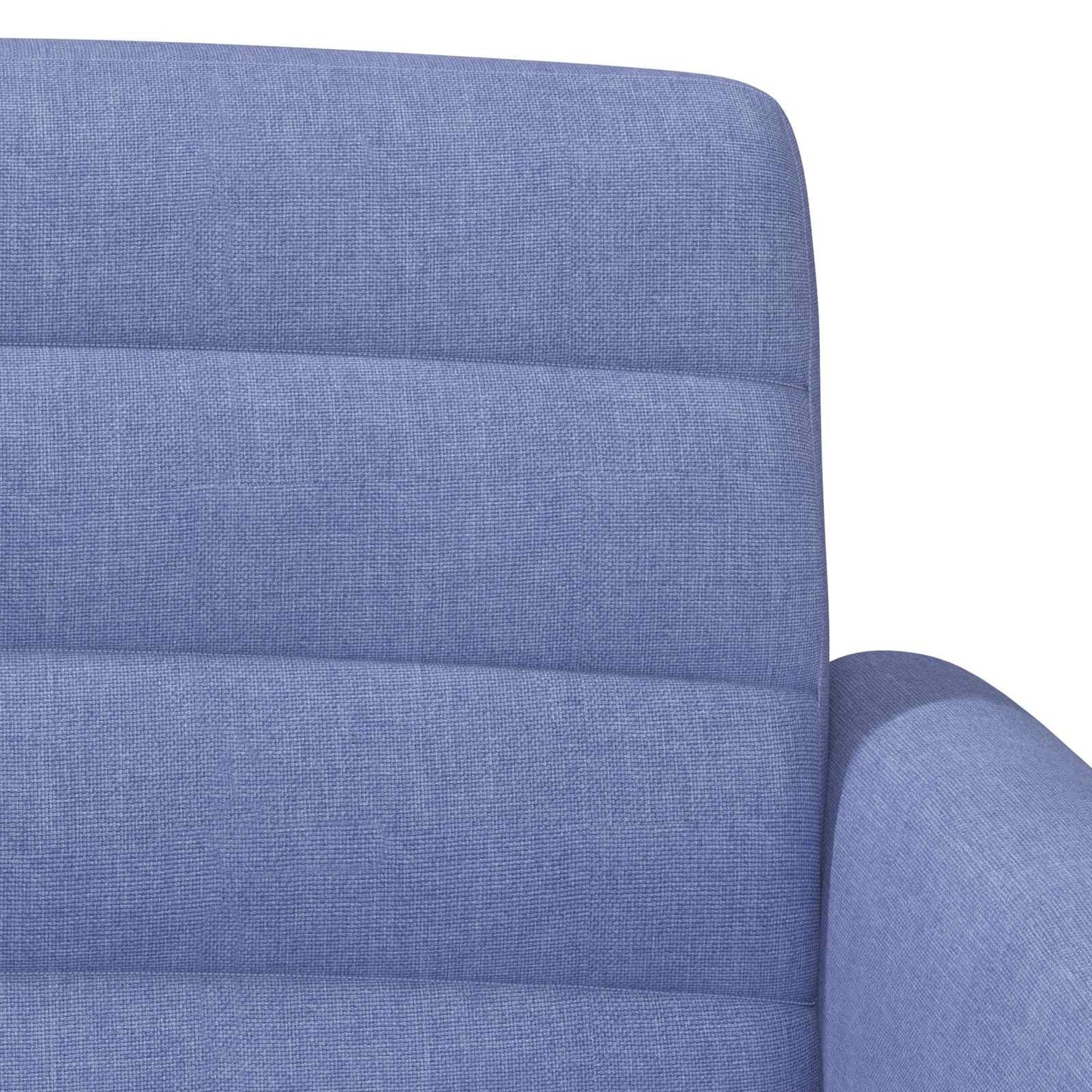 Zweisitzer Mit Knopfheftung Jeans Blau 116 X 67 X 80 Cm Stoff