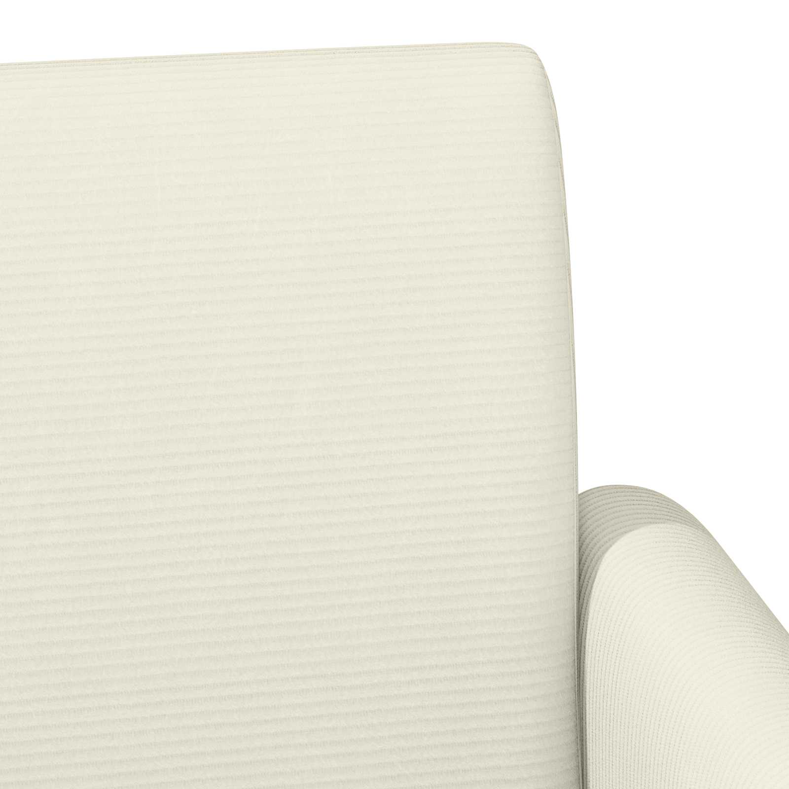 Zweisitzer Mit Knopfheftung Creme 116 X 67 X 81 Cm Cordstoff