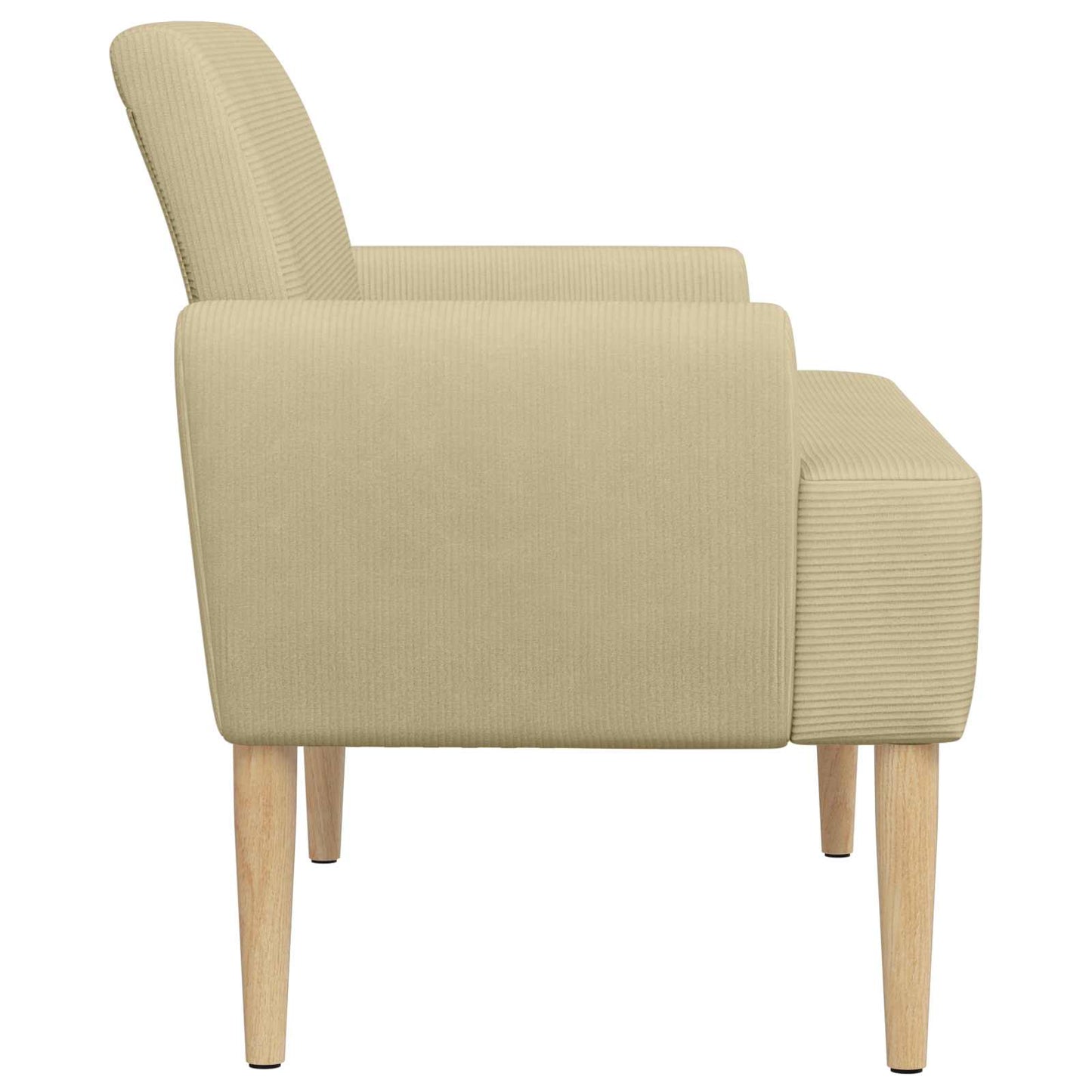Zweisitzer Mit Knopfheftung Hellgrün-Grau 116 X 67 X 81 Cm