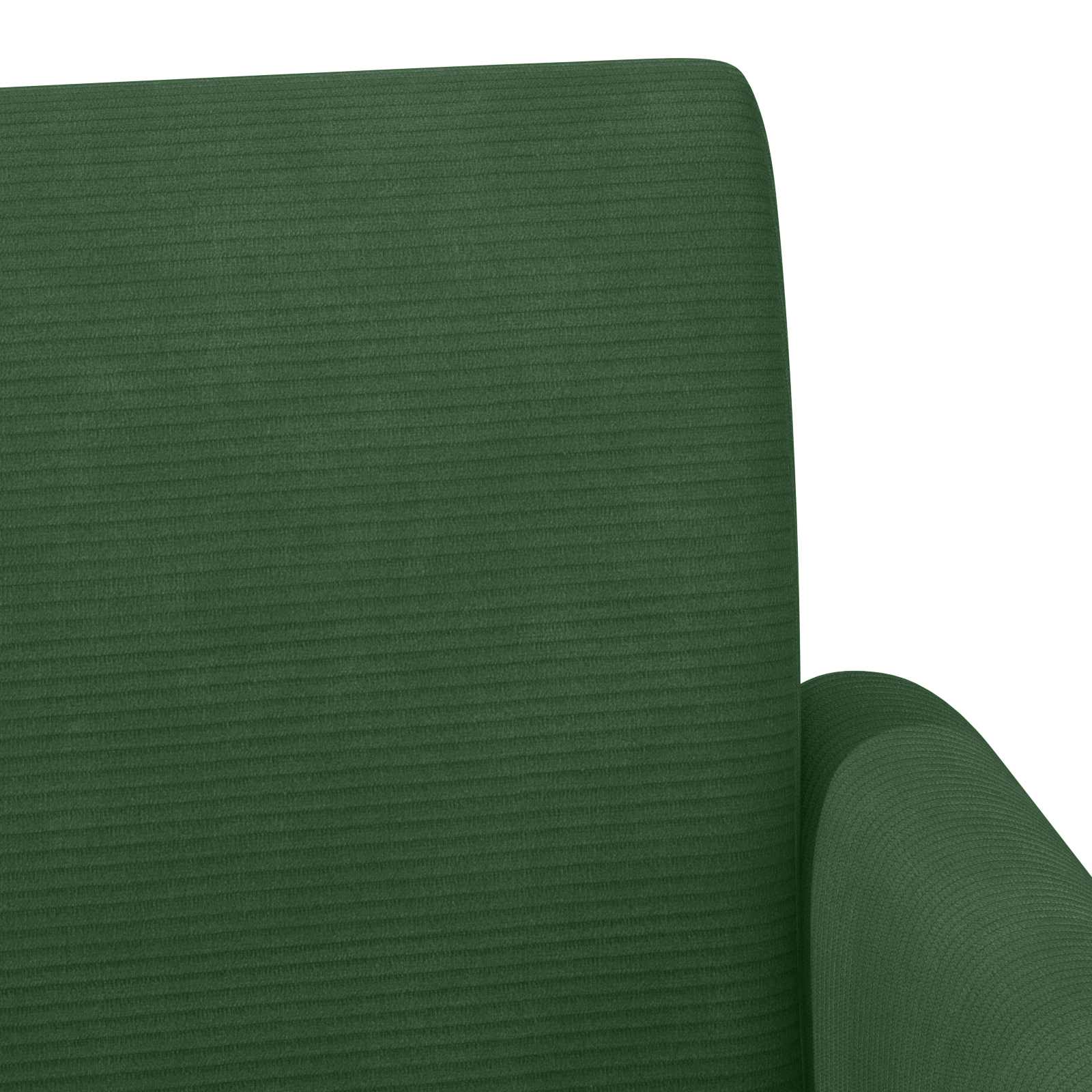 Zweisitzer Mit Knopfheftung Dschungelgrün 116 X 67 X 81 Cm