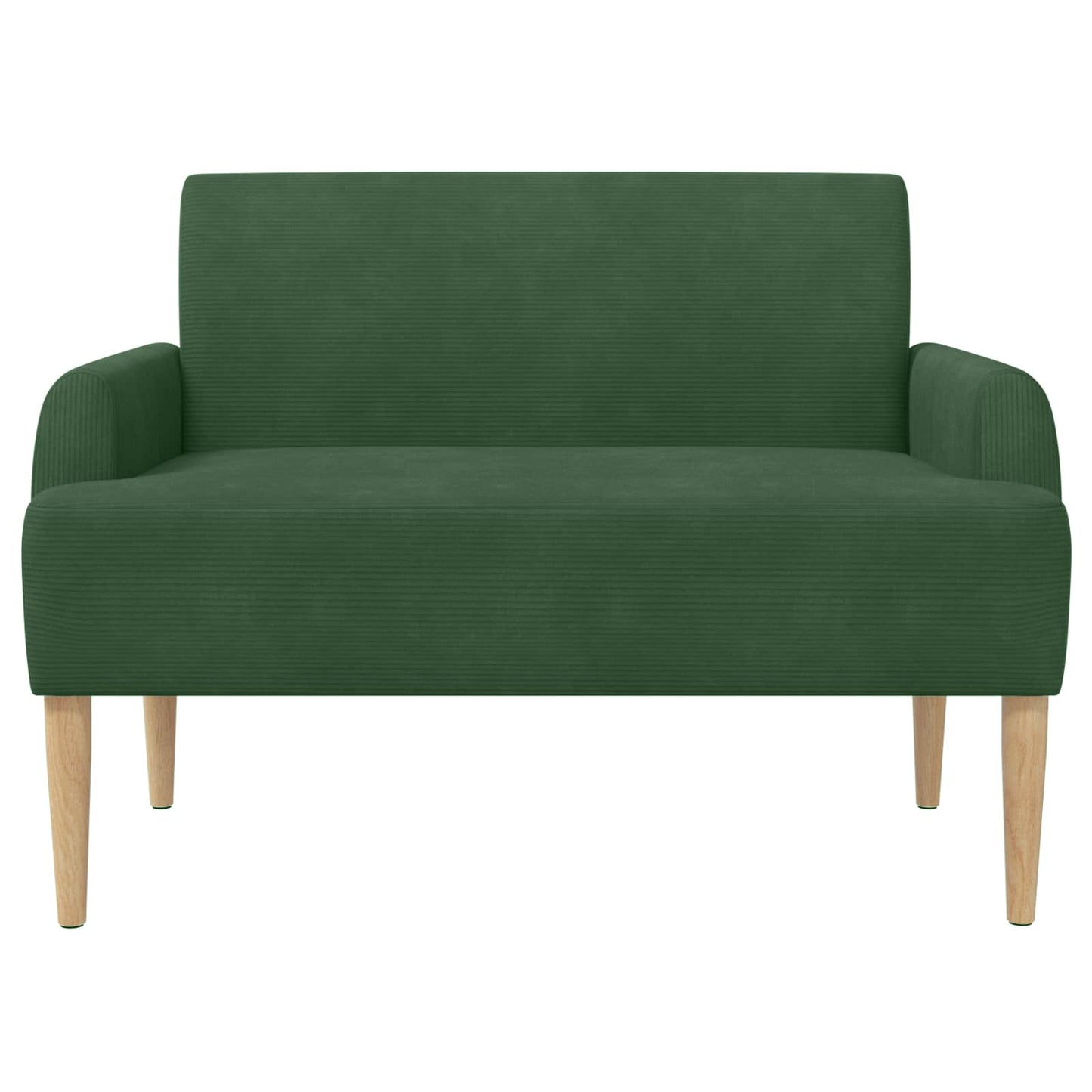 Zweisitzer Mit Knopfheftung Dschungelgrün 116 X 67 X 81 Cm