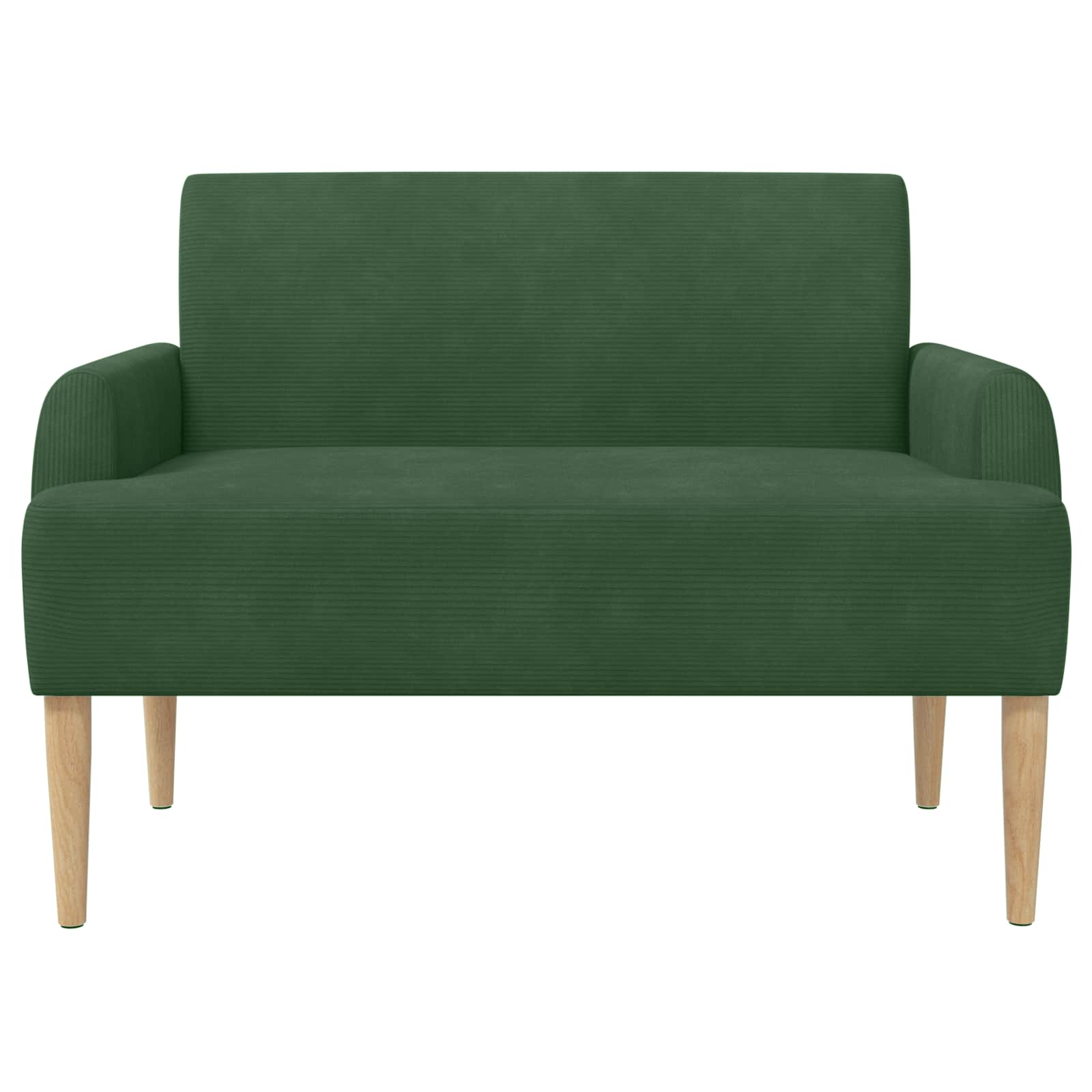 Zweisitzer Mit Knopfheftung Dschungelgrün 116 X 67 X 81 Cm
