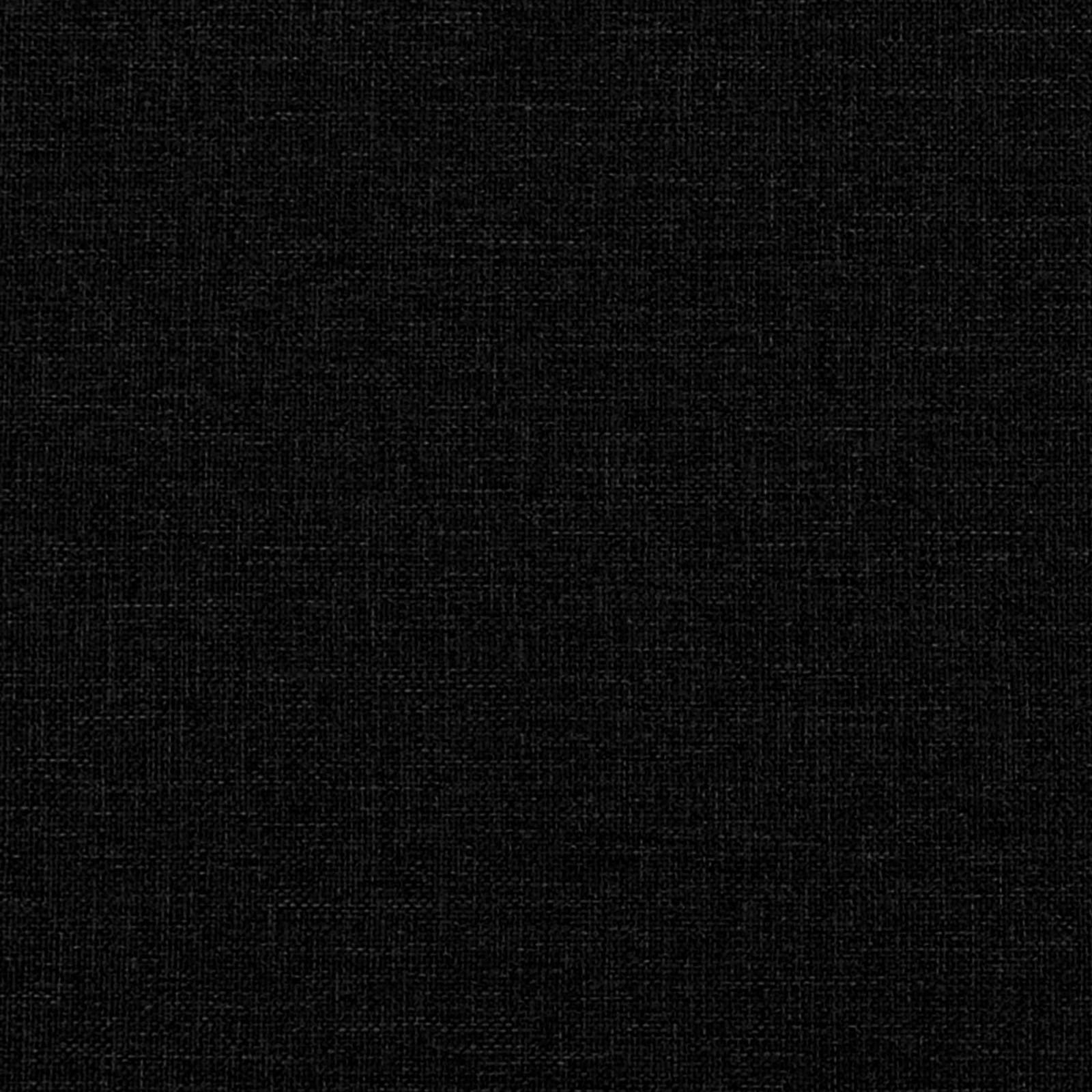 Zweisitzer Mit Knopfheftung Schwarz 120 X 65 X 79 Cm Stoff