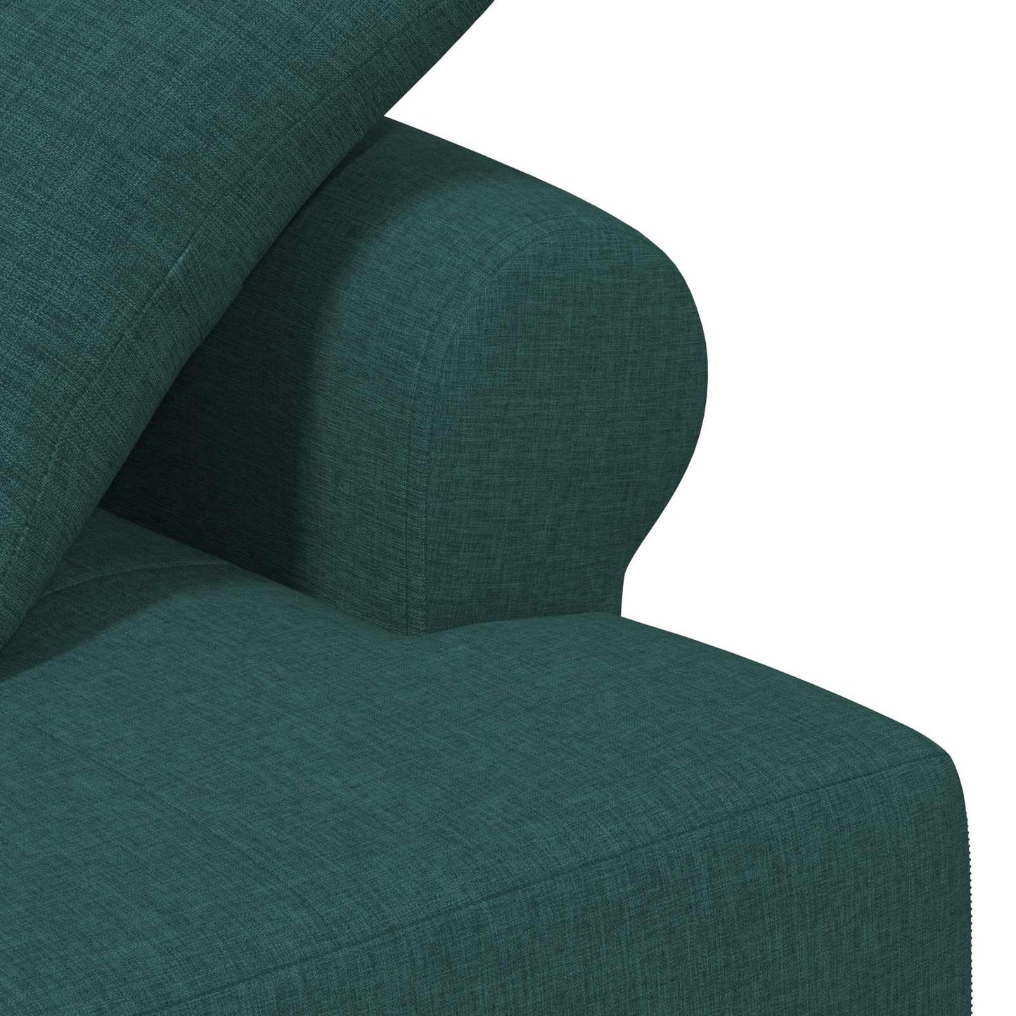 Zweisitzer Mit Knopfheftung Dunkelgrün 120 X 65 X 79 Cm Stoff