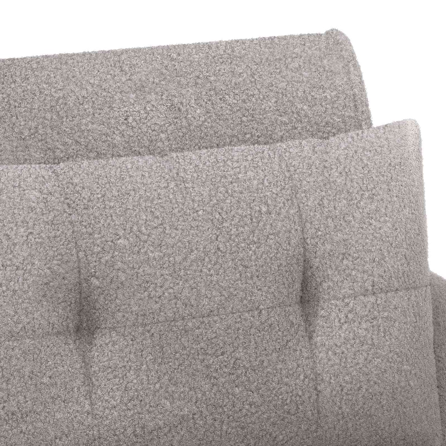 Zweisitzer Mit Knopfheftung 117 X 67 X 77 Cm Bouclé