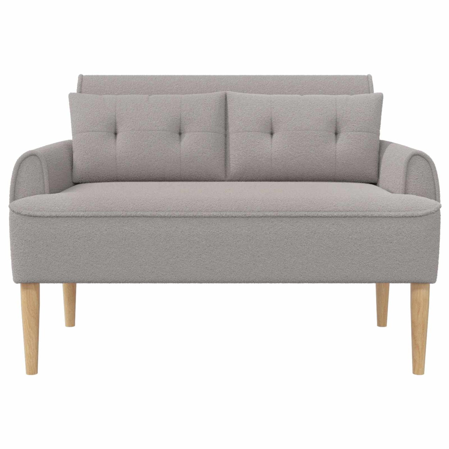 Zweisitzer Mit Knopfheftung 117 X 67 X 77 Cm Bouclé