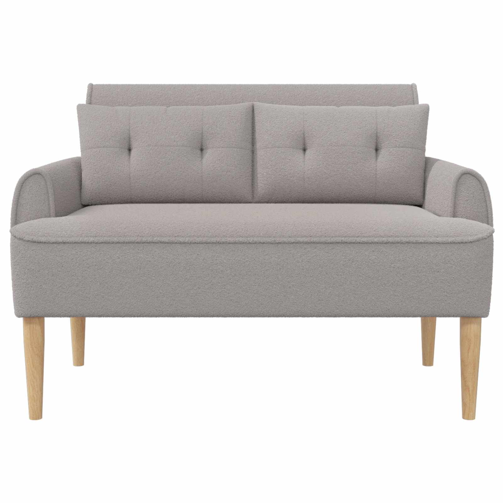 Zweisitzer Mit Knopfheftung 117 X 67 X 77 Cm Bouclé