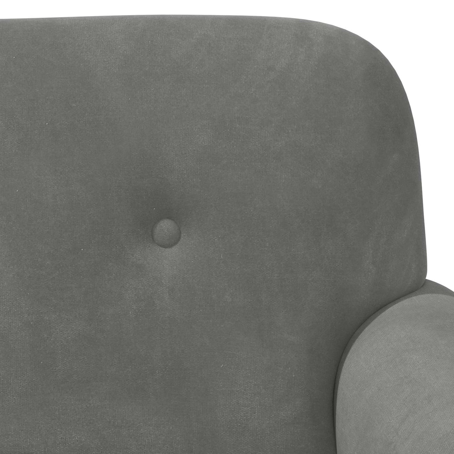 Zweisitzer Mit Knopfheftung 120 X 66 X 78 Cm Samt