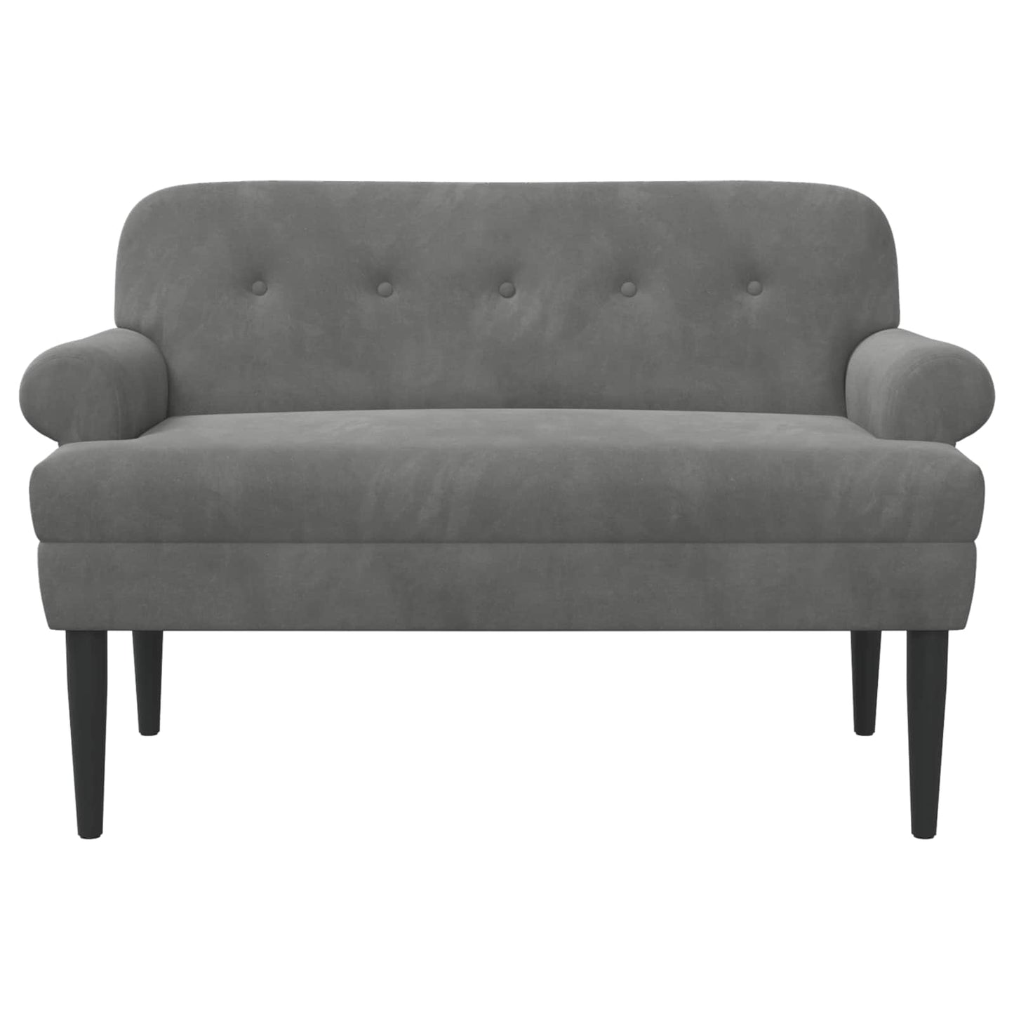 Zweisitzer Mit Knopfheftung 120 X 66 X 78 Cm Samt
