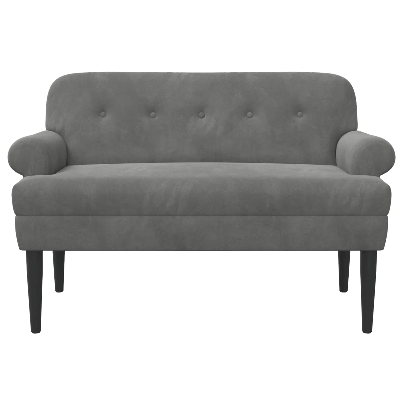 Zweisitzer Mit Knopfheftung 120 X 66 X 78 Cm Samt