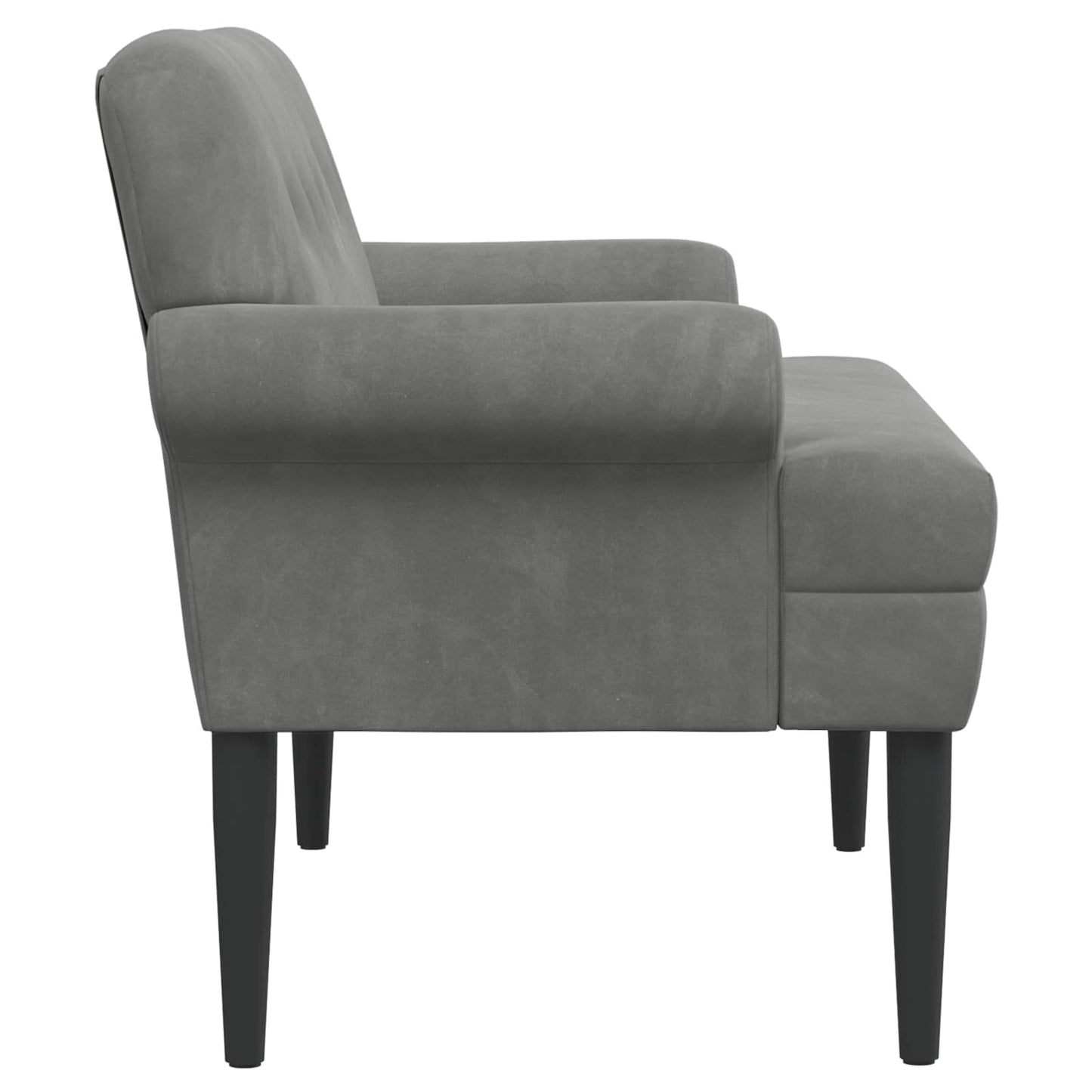 Zweisitzer Mit Knopfheftung 120 X 66 X 78 Cm Samt