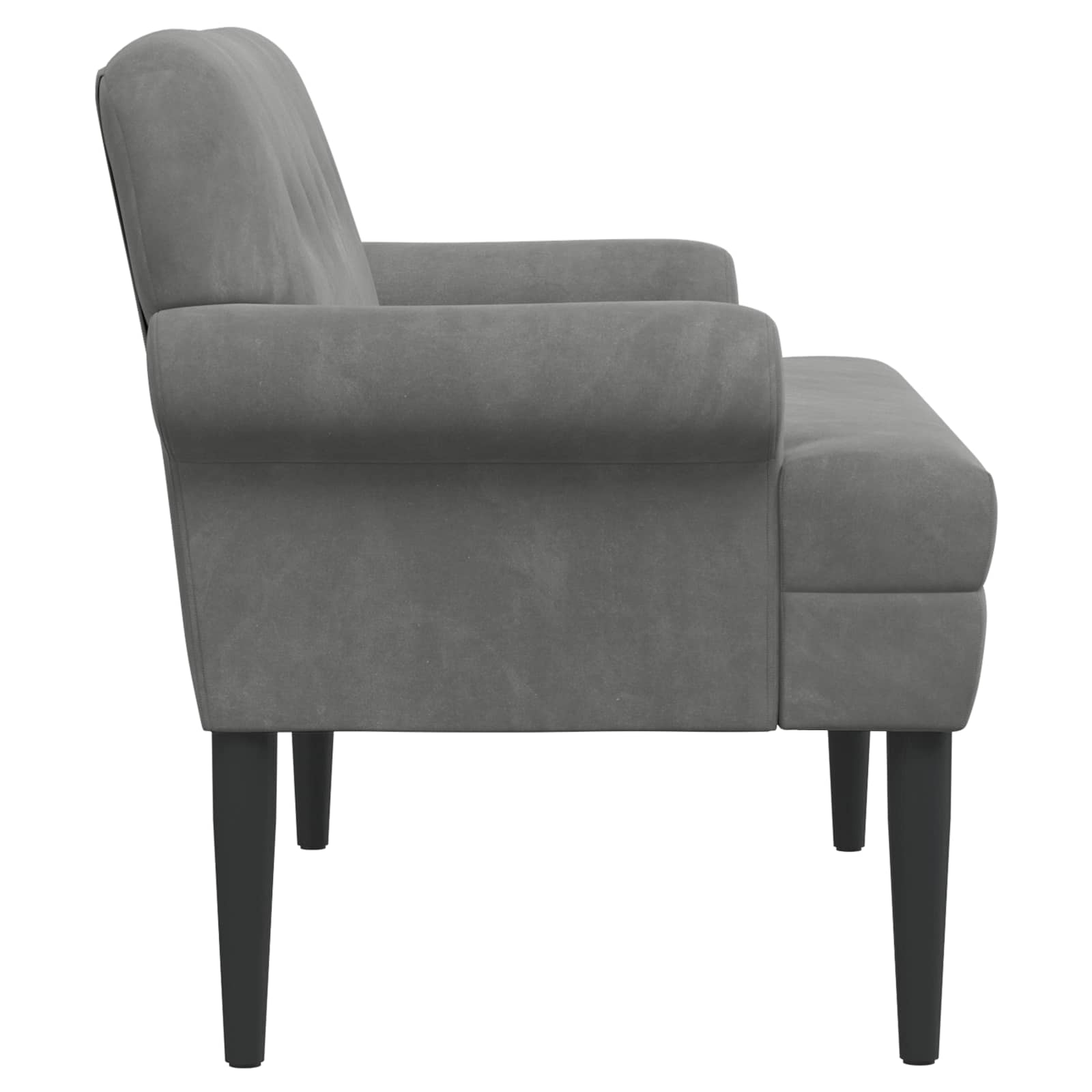 Zweisitzer Mit Knopfheftung 120 X 66 X 78 Cm Samt