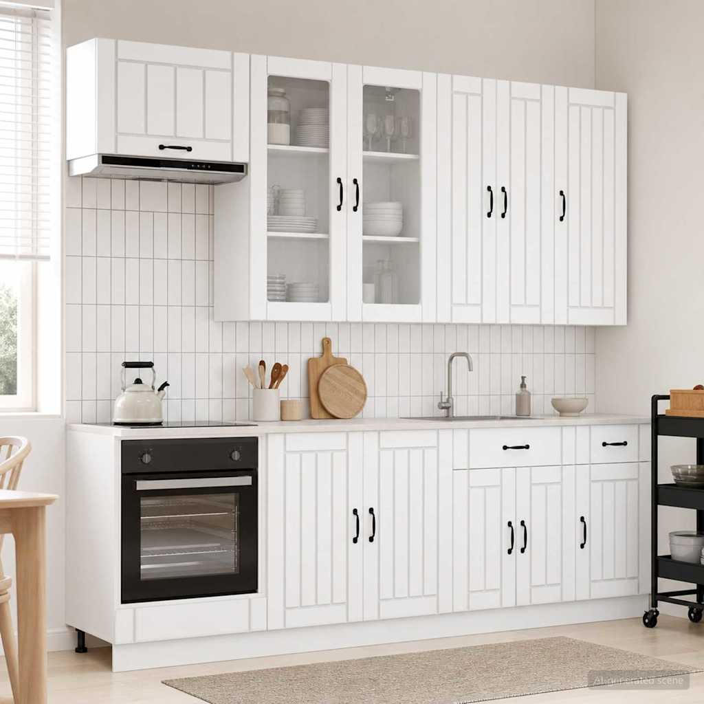 Kücheneinheit Lucca 8 Pcs Holzwerkstoff