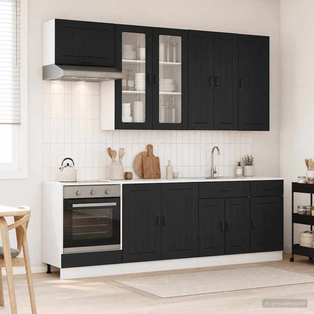 Kücheneinheit Lucca 8 Pcs Holzwerkstoff