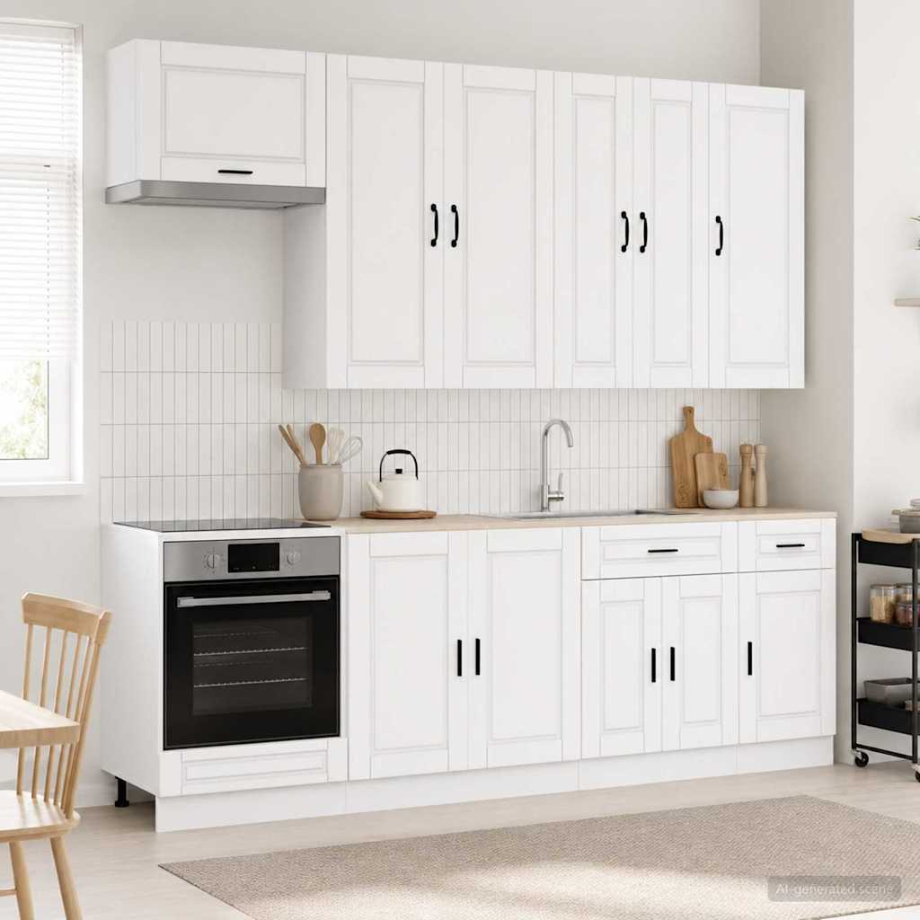 Kücheneinheit Porto 8 Pcs Holzwerkstoff