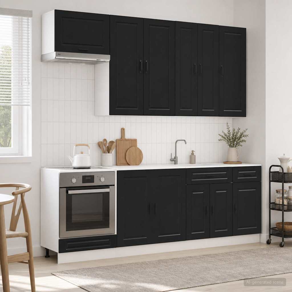 Kücheneinheit Porto 8 Pcs Holzwerkstoff